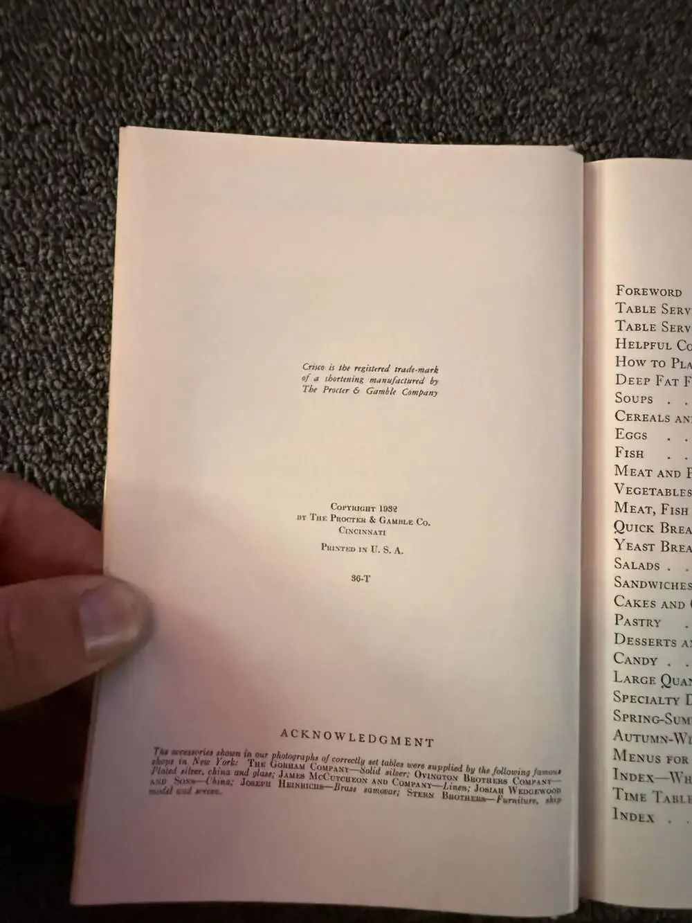 The Art of Cooking and Serving by Sarah Field Splint 1932 Proctor & Gamble